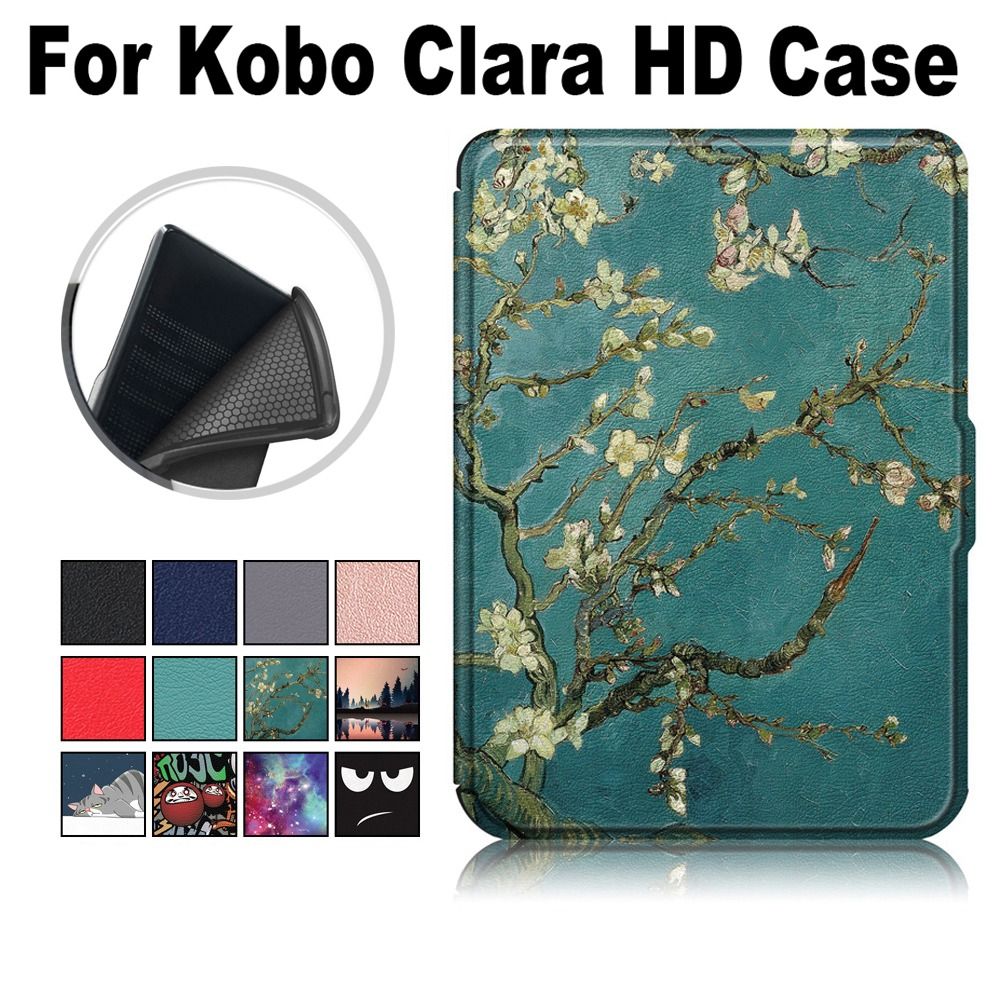 Briefcase Leather Slim - Auto Sleep/Wake 6 inch E-book Reader