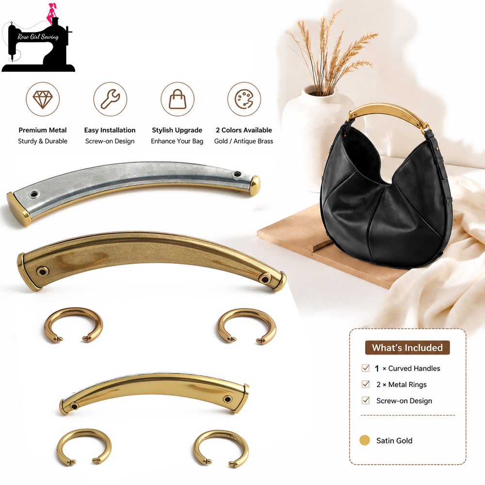 Luxury Bags Repair - 2/4/8PCS Luxury Satin Gold Cow Horn