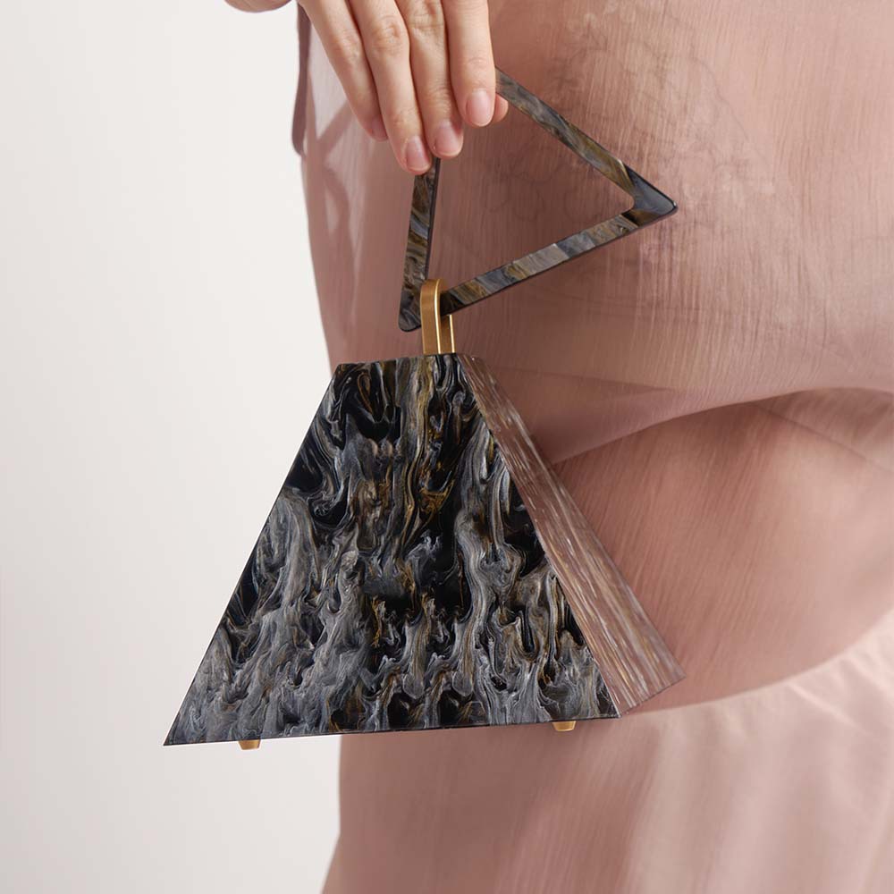 Luxury Bags Pyramid - 2026 Stylish Creative Design Acrylic Pyramid