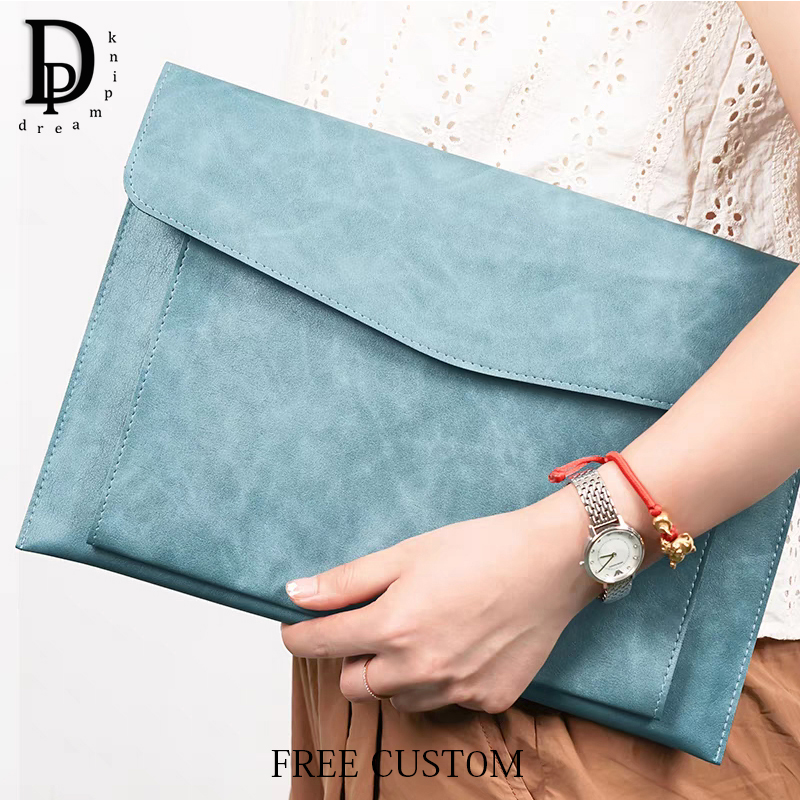 Luxury Bags Name For Women - Custom Letters Leather A4 Document Bag