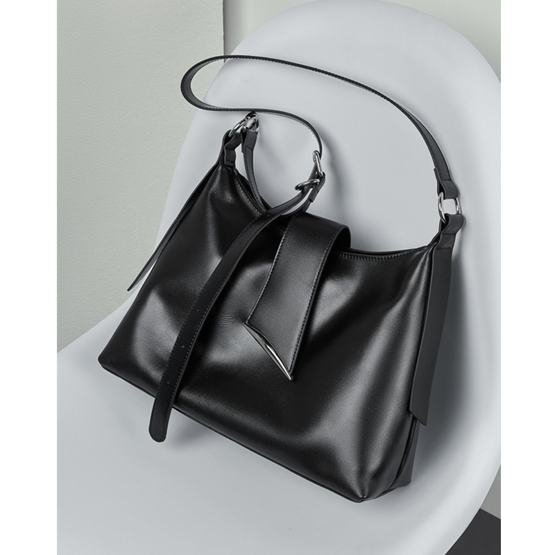 Luxury Bags Of 2026 - Hifashion Cowhide Genuine Leather Large Hobo