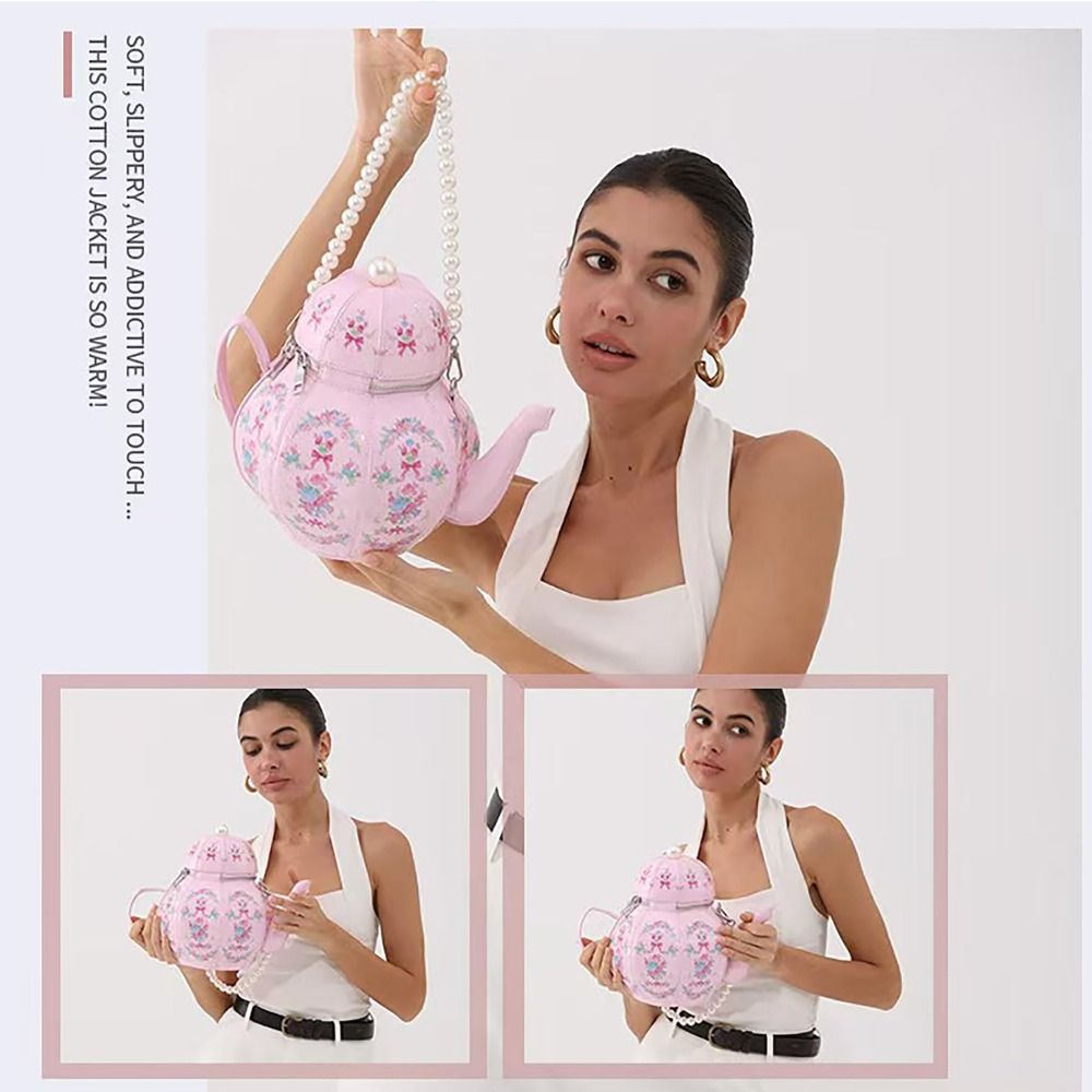New PU Leather Teapot Design H - Luxury Bags Girls recension och pris