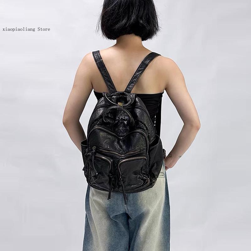 Luxury Soft Washed Pu Leather  - Luxury Bags Girls recension och pris