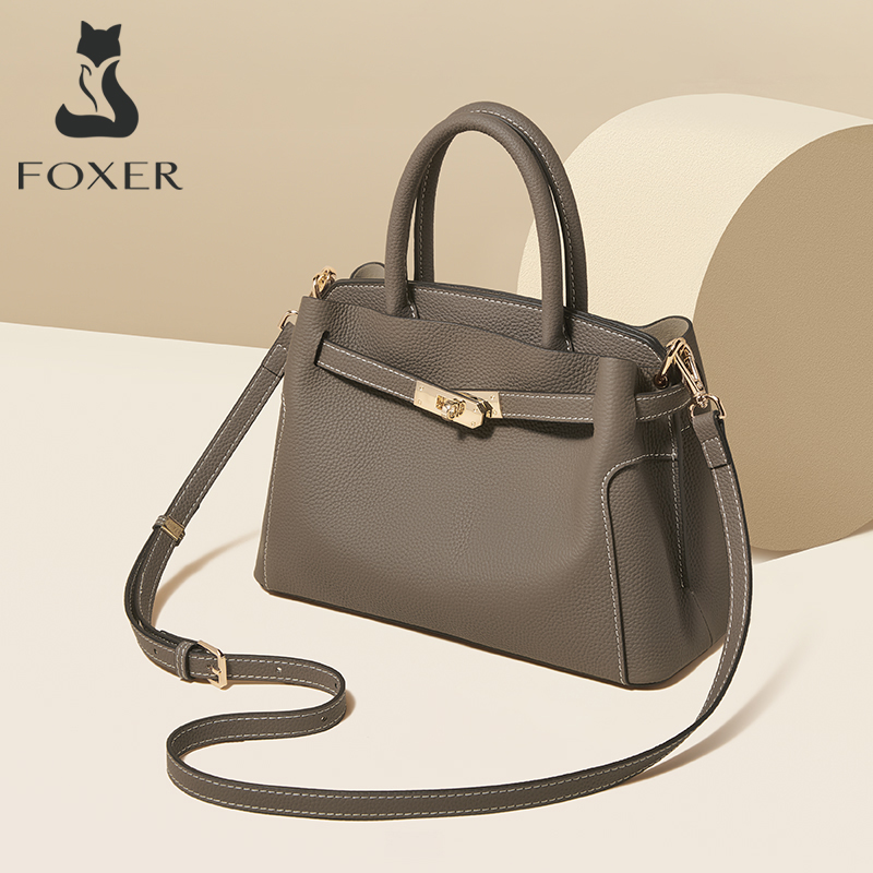 FOXER Genuine Leather Women's  - Luxury Bags For Sale recension och pris