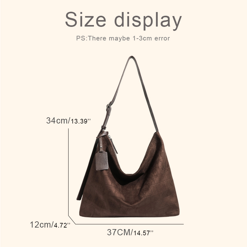 Faux Suede Tote Bags For Women - Luxury Bags Of 2026 recension och pris