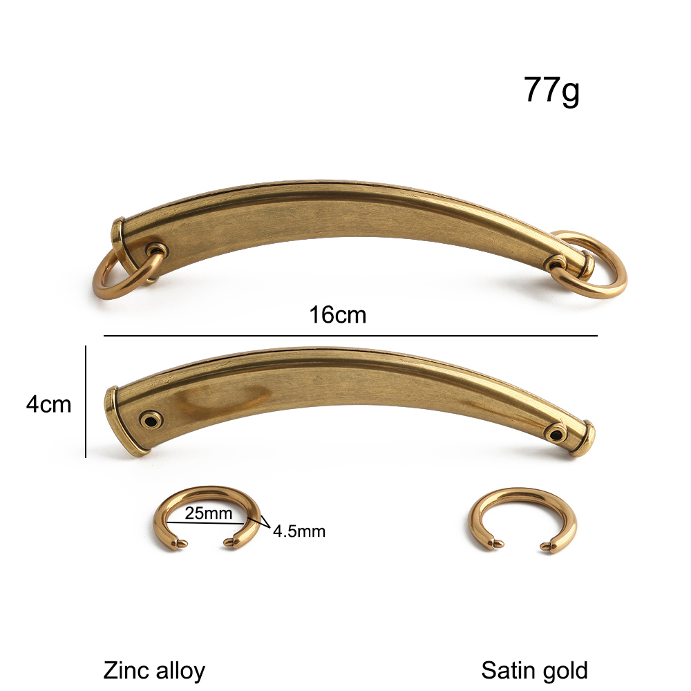 2/4/8PCS Luxury Satin Gold Cow - Luxury Bags Repair recension och pris