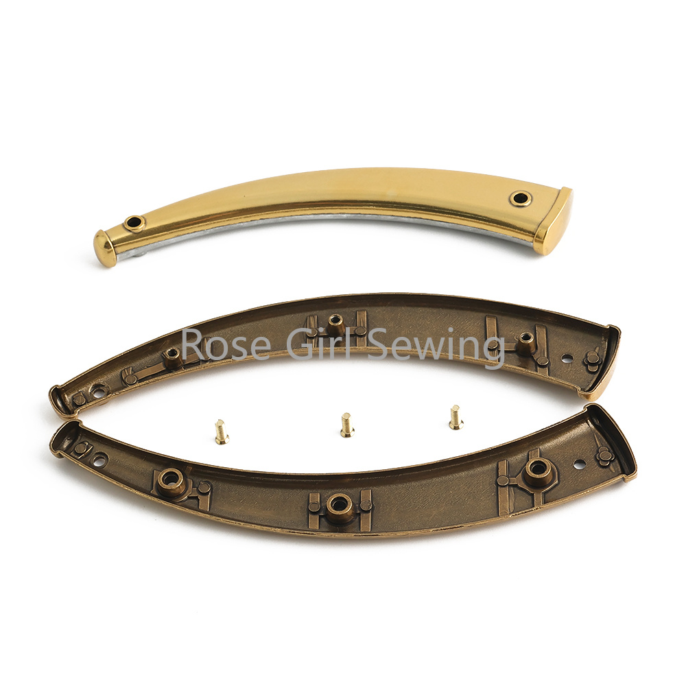 2/4/8PCS Luxury Satin Gold Cow - Luxury Bags Repair recension och pris