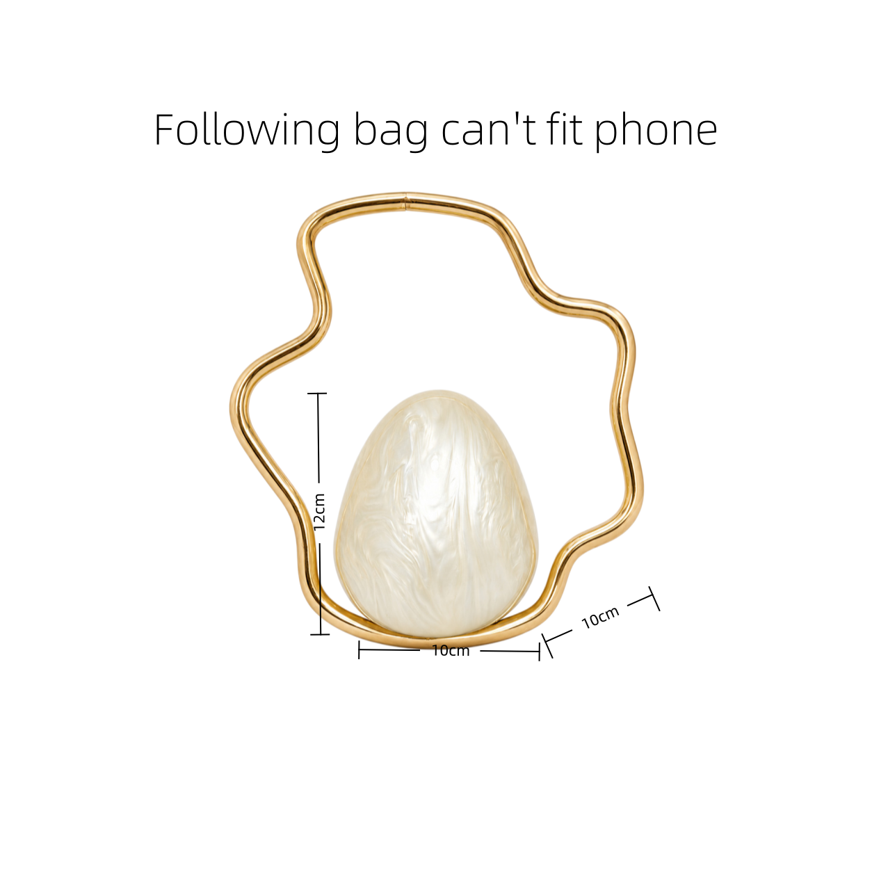 Women mini Acrylic Egg Bag Cut - Luxury Bags Cute recension och pris