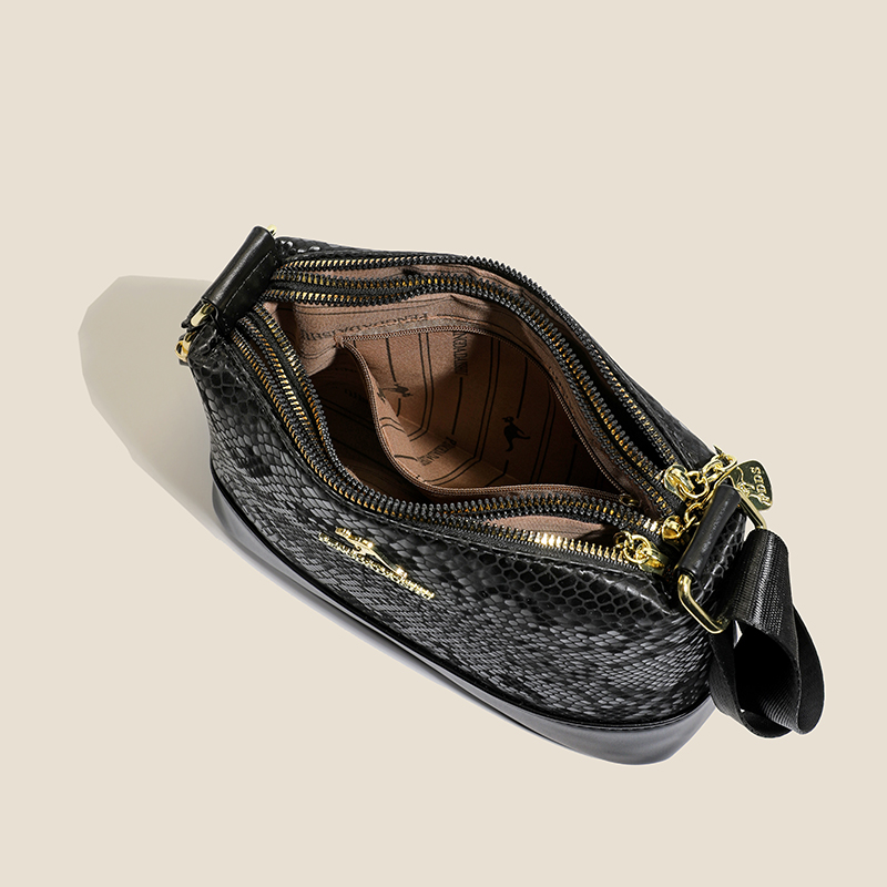 Snake Patterned Shoulder Bag W - Luxury Bags Girls recension och pris