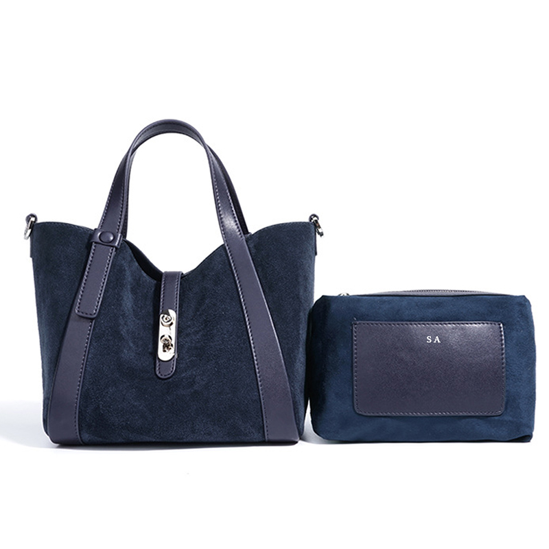 Luxury Suede Leather Handbag W - Luxury Bags Name For Women recension och pris