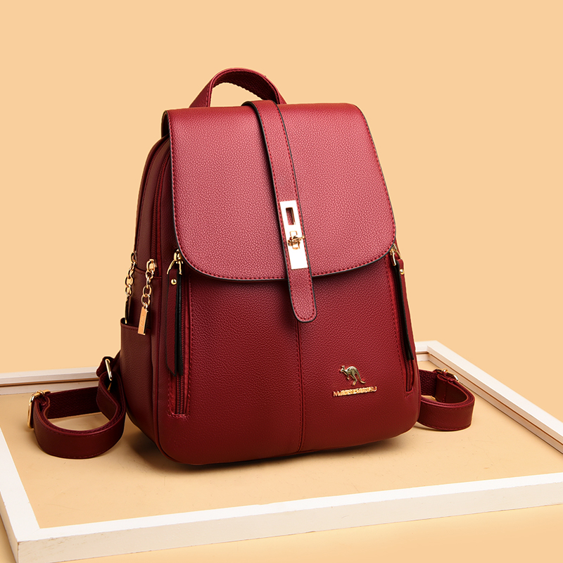 Luxury Women Leather Backpacks - Luxury Bags Girls recension och pris
