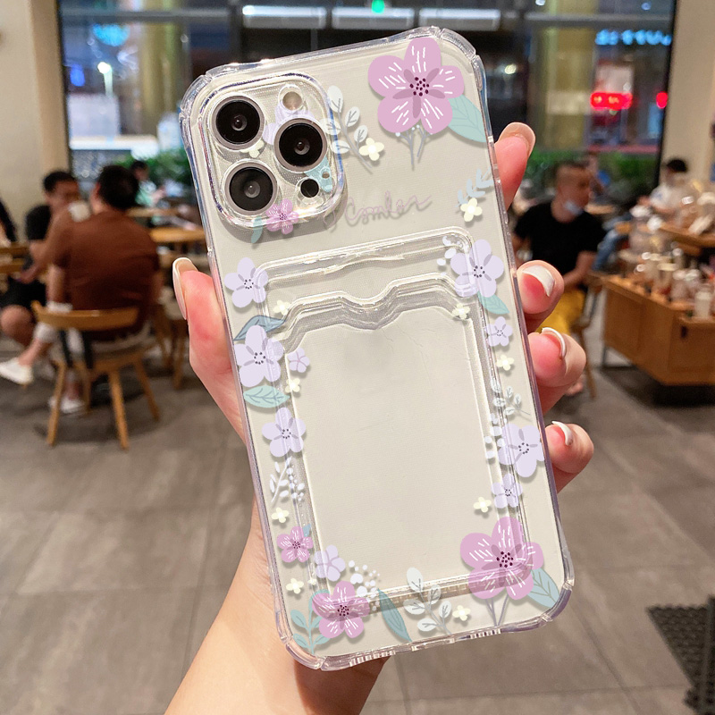 Retro Flower Clear Phone Case  - Luxury Bags In Store recension och pris