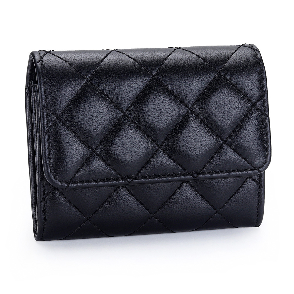 Sheepskin Quilted Card Holder  - Luxury Bags Name For Women recension och pris