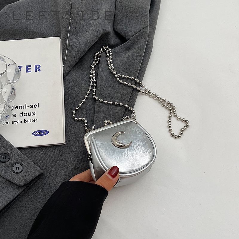 Silver Mini Cute Crossbody Bag - Luxury Bags Cute recension och pris