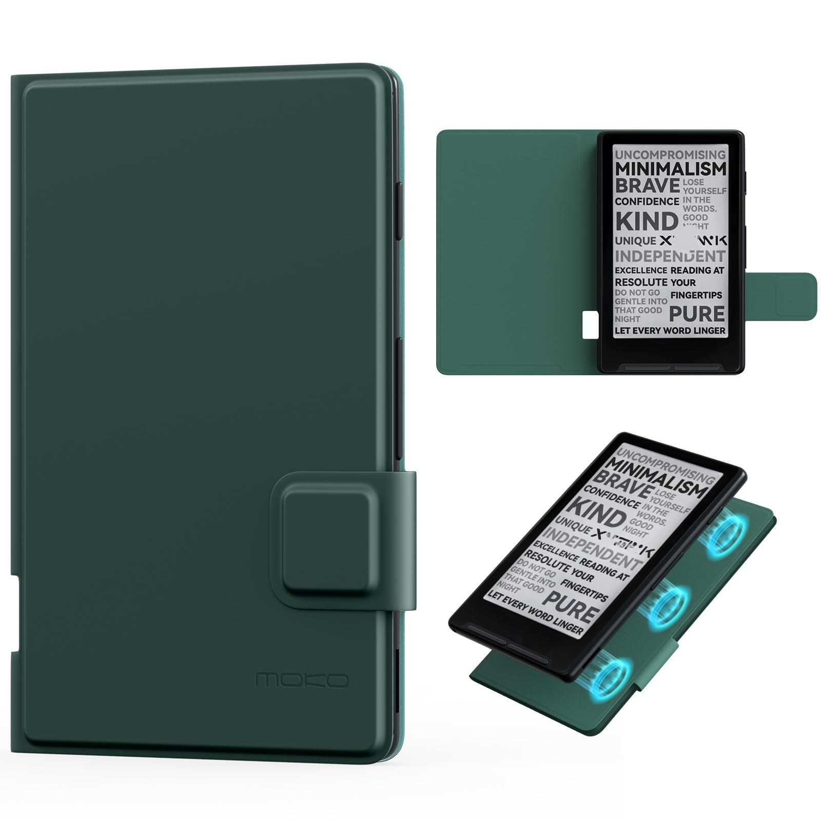 MoKo Magnetic Case for X4 E-Re - Briefcase Leather Slim recension och pris