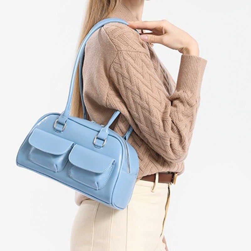Lady Casual Versatile Solid Sh - Luxury Bags Girls recension och pris