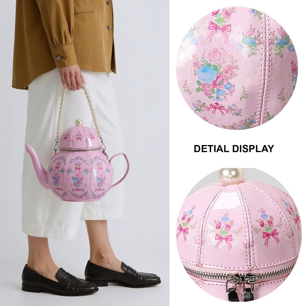 New PU Leather Teapot Design H - Luxury Bags Girls recension och pris